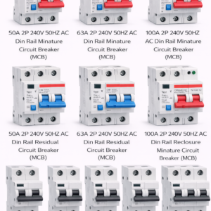 AC Din Rail Minature Circuit Breaker MCB